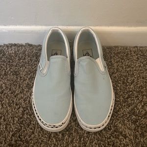 2 pairs of vans, practically never worn!